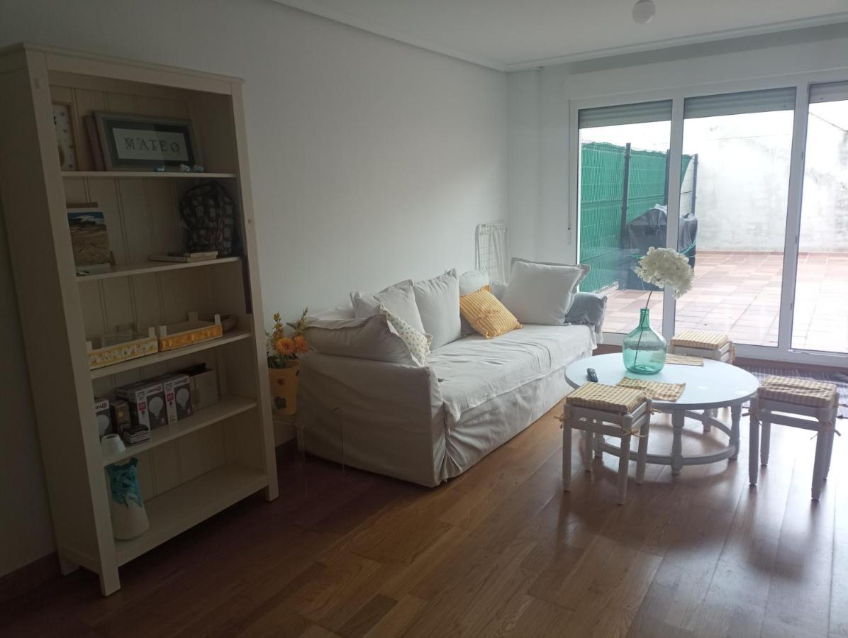 Apartamento Con Terraza Comillas Esterno foto
