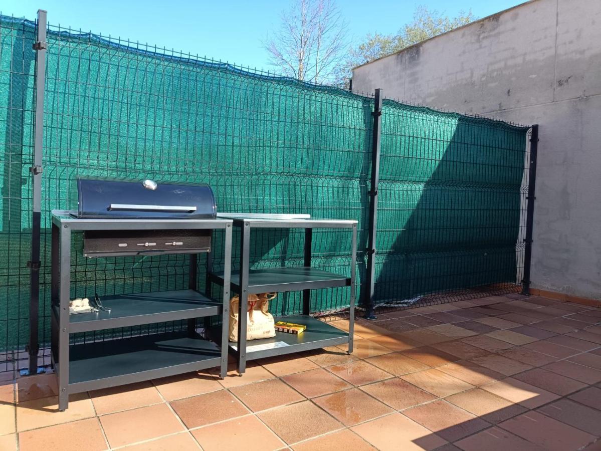 Apartamento Con Terraza Comillas Esterno foto