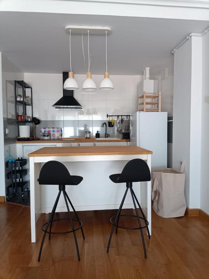 Apartamento Con Terraza Comillas Esterno foto