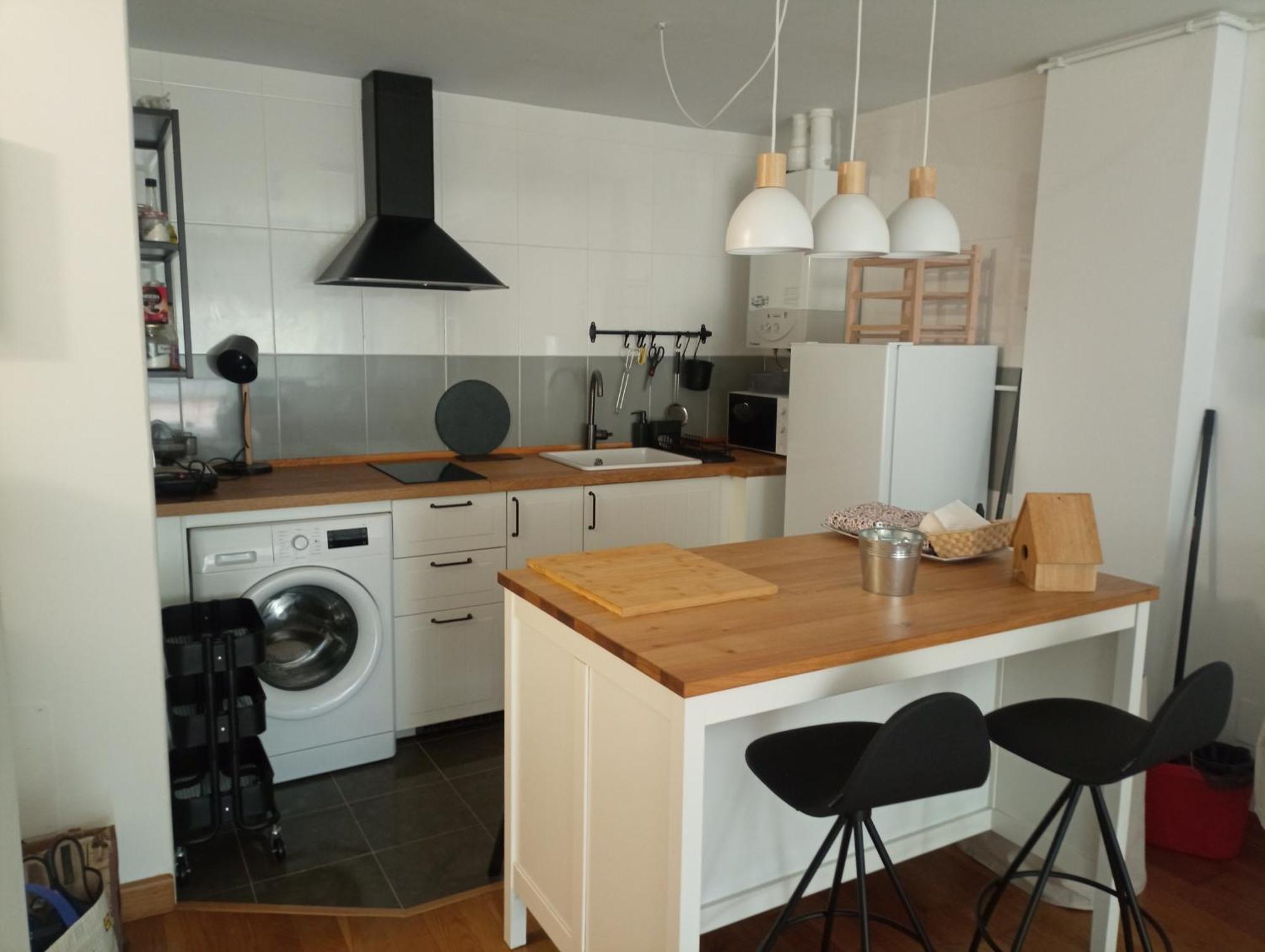 Apartamento Con Terraza Comillas Esterno foto