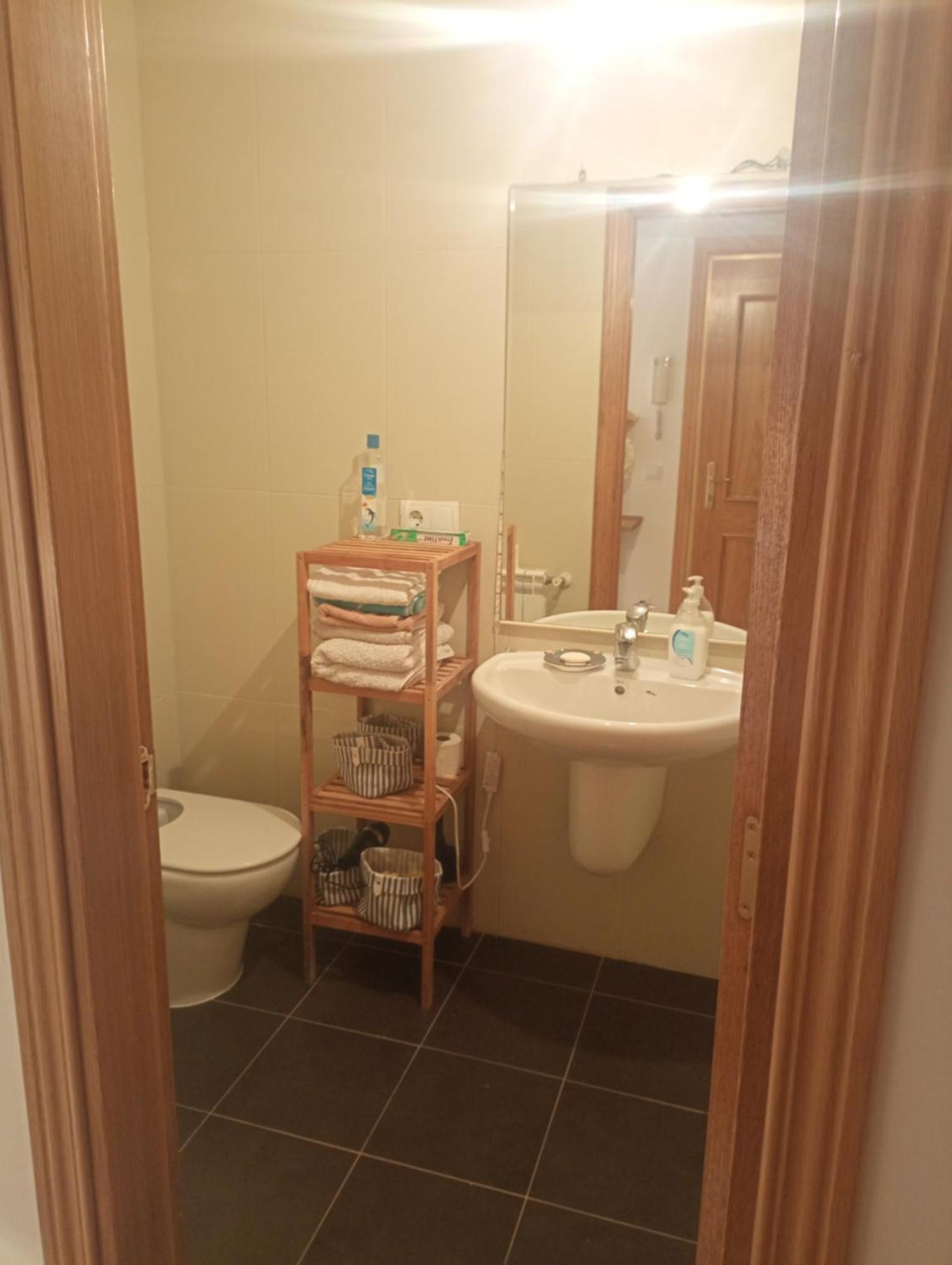 Apartamento Con Terraza Comillas Esterno foto